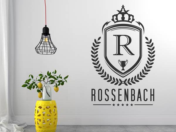 Wandtattoo Rossenbach Wappen