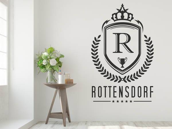 Wandtattoo Rottensdorf Wappen