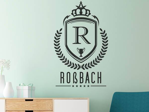 Wandtattoo Roßbach Wappen