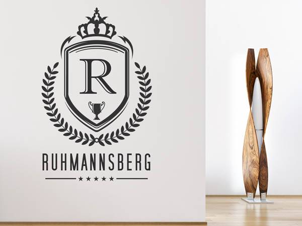 Wandtattoo Ruhmannsberg Wappen