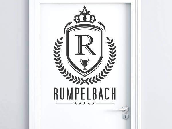 Wandtattoo Rumpelbach Wappen
