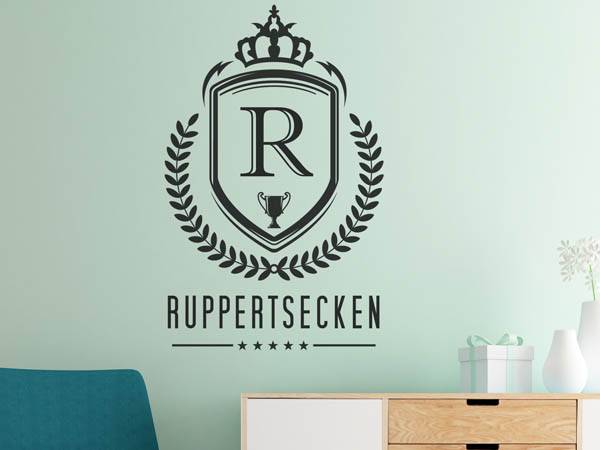 Wandtattoo Ruppertsecken Wappen