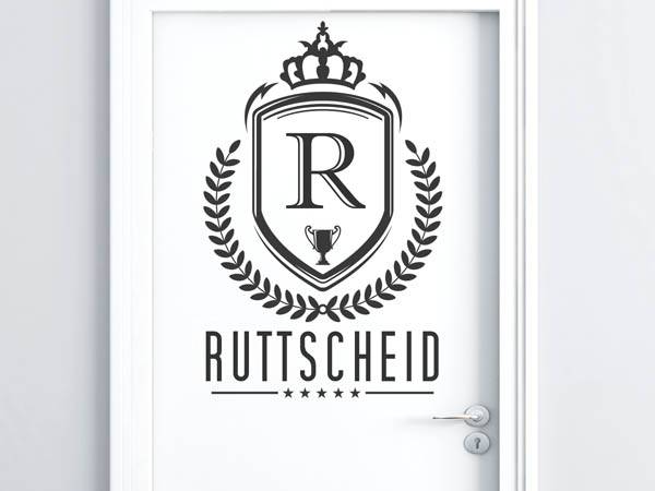 Wandtattoo Ruttscheid Wappen