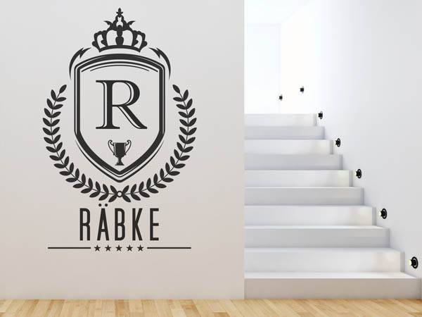 Wandtattoo Räbke Wappen