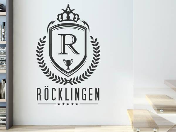 Wandtattoo Röcklingen Wappen