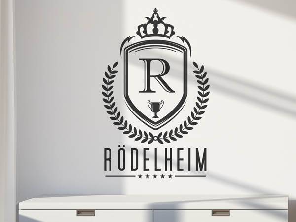Wandtattoo Rödelheim Wappen