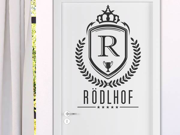 Wandtattoo Rödlhof Wappen