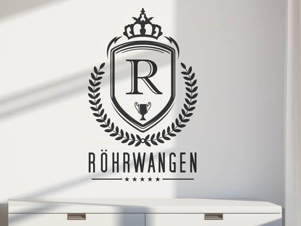 Wandtattoo Röhrwangen Wappen
