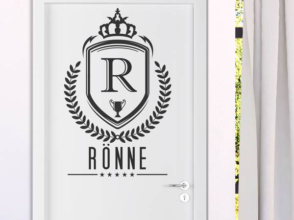 Wandtattoo Rönne Wappen