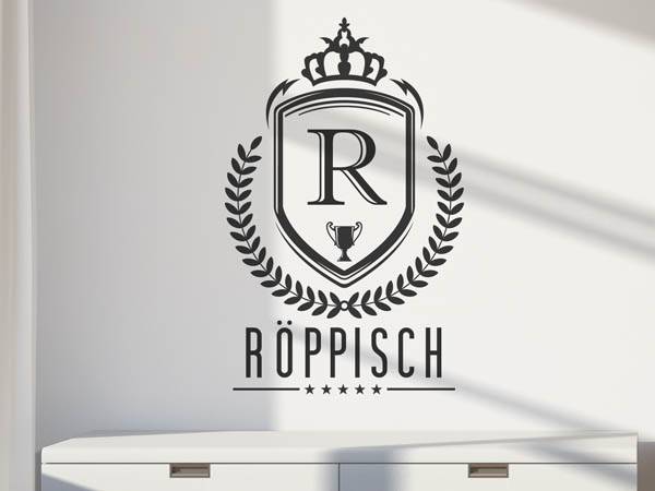 Wandtattoo Röppisch Wappen