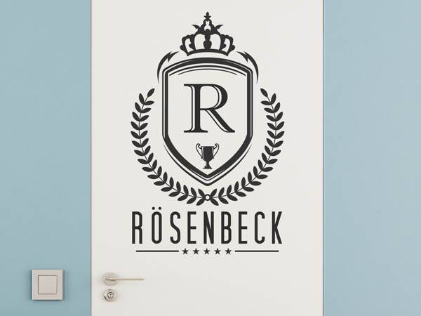 Wandtattoo Rösenbeck Wappen
