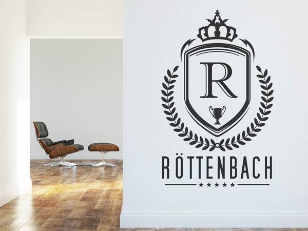 Wandtattoo Röttenbach Wappen