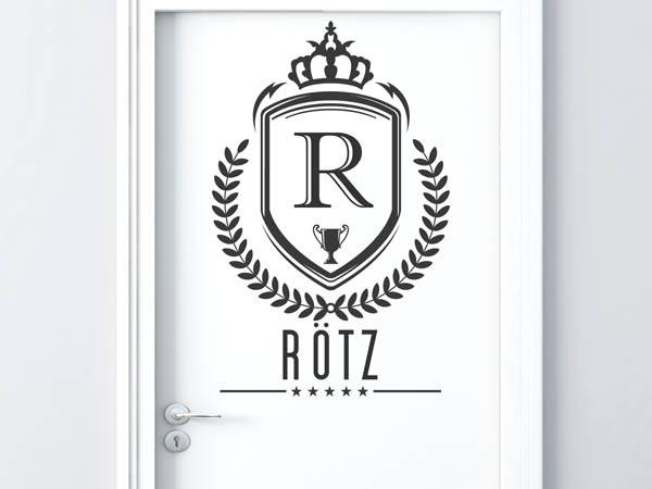 Wandtattoo Rötz Wappen