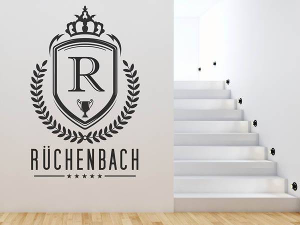 Wandtattoo Rüchenbach Wappen