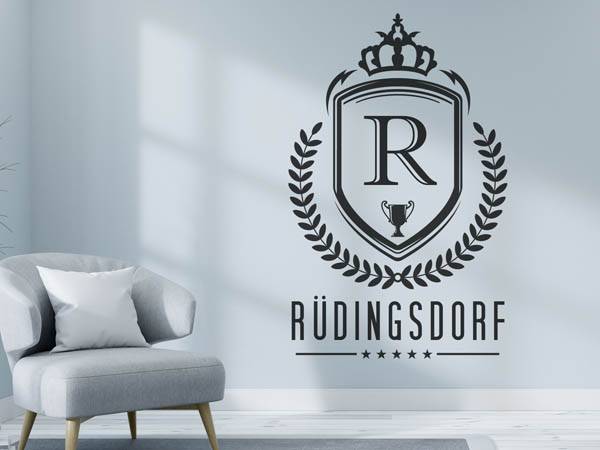 Wandtattoo Rüdingsdorf Wappen