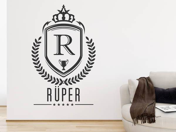 Wandtattoo Rüper Wappen