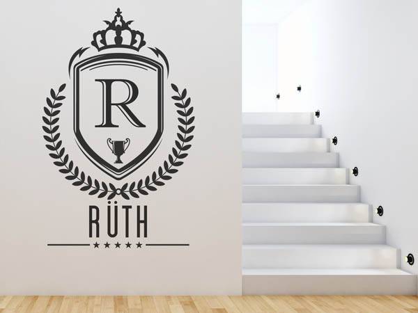 Wandtattoo Rüth Wappen