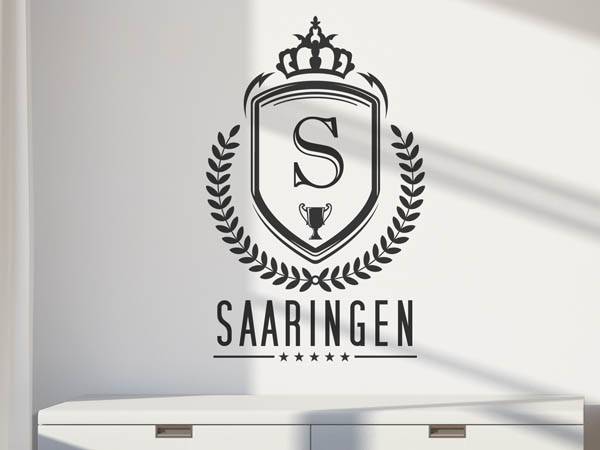 Wandtattoo Saaringen Wappen