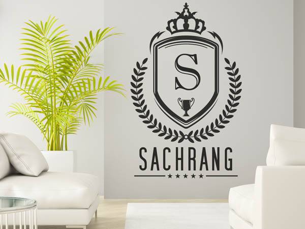 Wandtattoo Sachrang Wappen