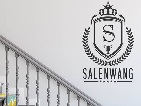 Wandtattoo Salenwang Wappen