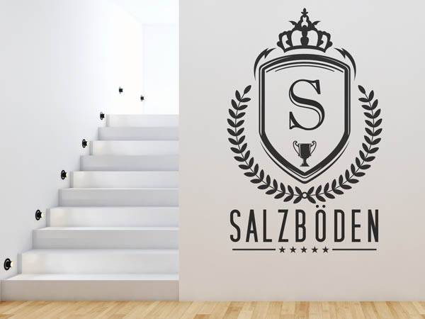 Wandtattoo Salzböden Wappen