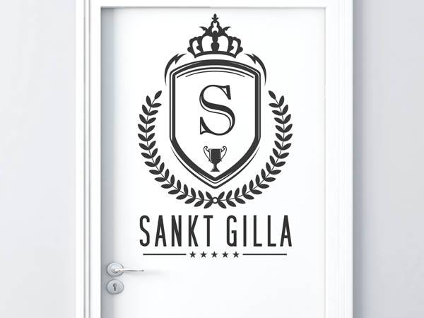 Wandtattoo Sankt Gilla Wappen