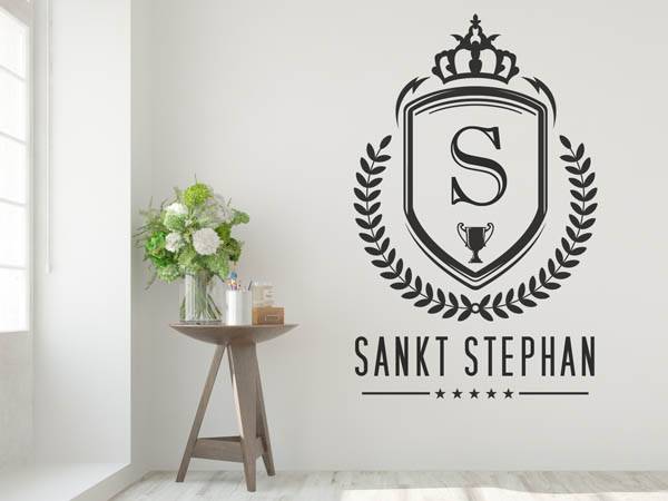 Wandtattoo Sankt Stephan Wappen