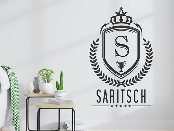 Wandtattoo Saritsch Wappen