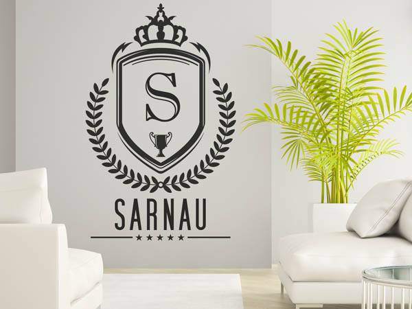 Wandtattoo Sarnau Wappen