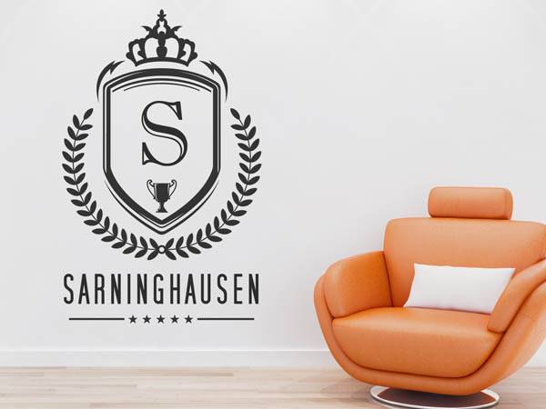 Wandtattoo Sarninghausen Wappen