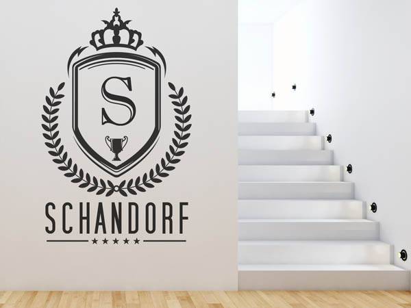 Wandtattoo Schandorf Wappen