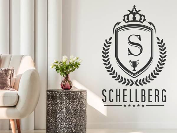 Wandtattoo Schellberg Wappen