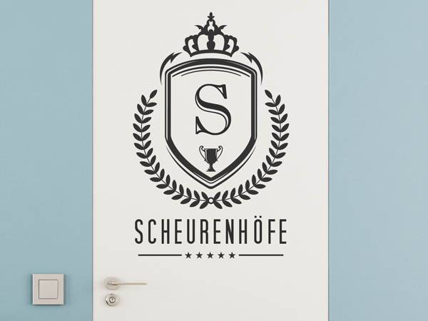 Wandtattoo Scheurenhöfe Wappen