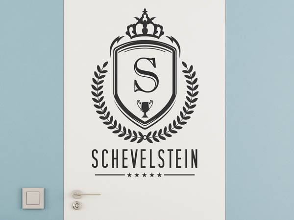 Wandtattoo Schevelstein Wappen