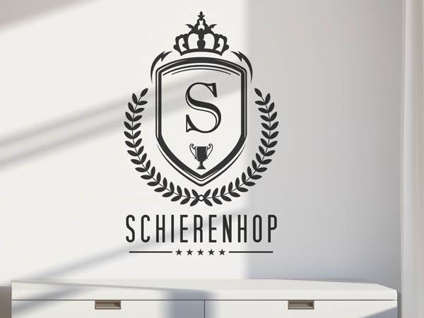 Wandtattoo Schierenhop Wappen