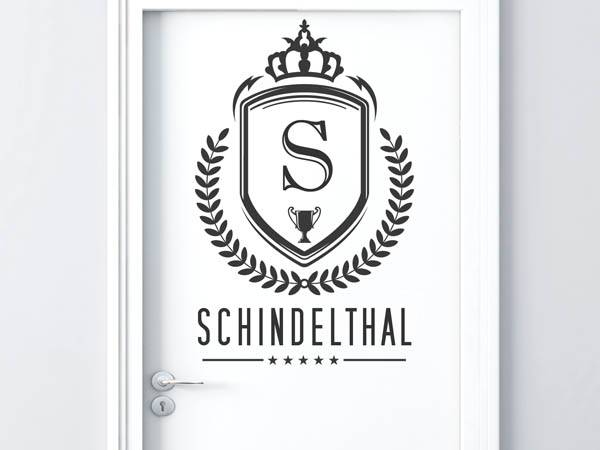 Wandtattoo Schindelthal Wappen
