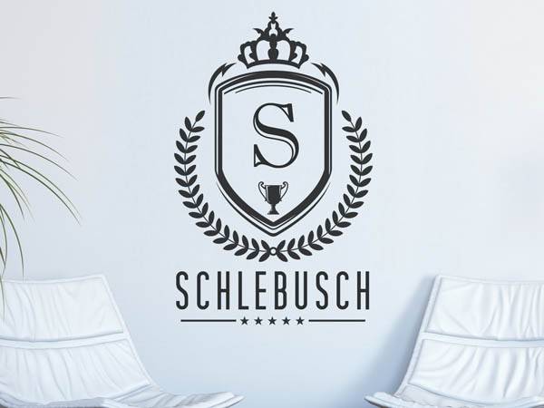Wandtattoo Schlebusch Wappen