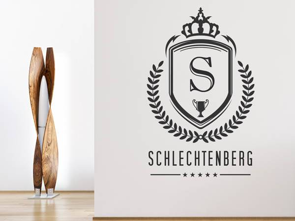 Wandtattoo Schlechtenberg Wappen
