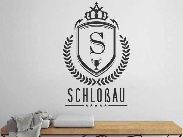 Wandtattoo Schloßau Wappen