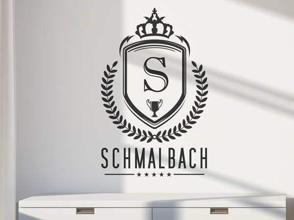 Wandtattoo Schmalbach Wappen