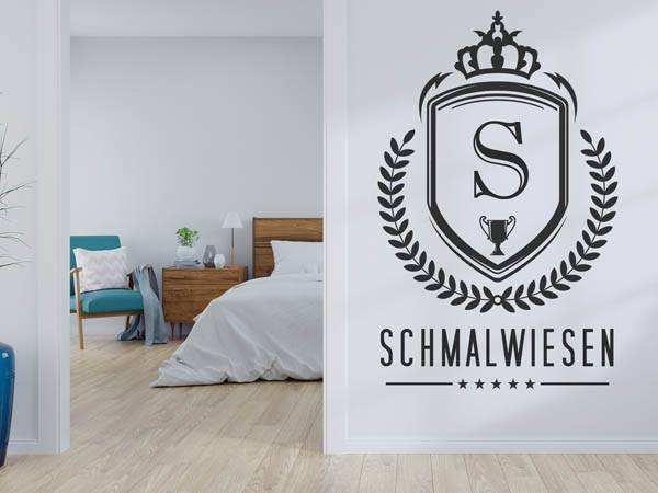 Wandtattoo Schmalwiesen Wappen