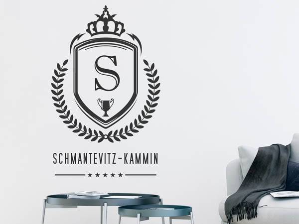 Wandtattoo Schmantevitz-Kammin Wappen
