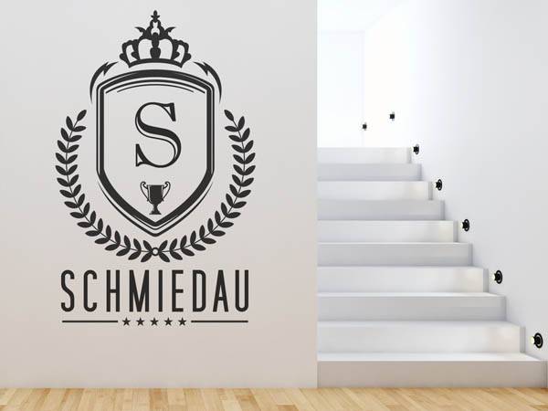 Wandtattoo Schmiedau Wappen