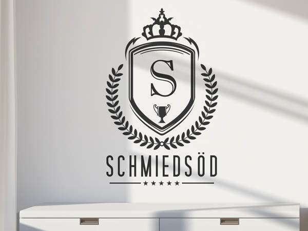 Wandtattoo Schmiedsöd Wappen