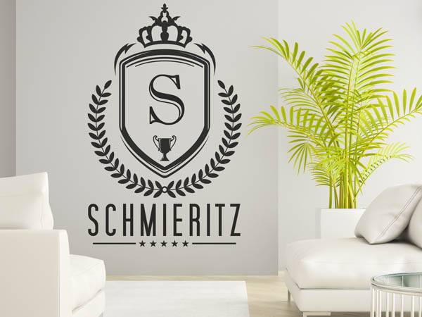 Wandtattoo Schmieritz Wappen