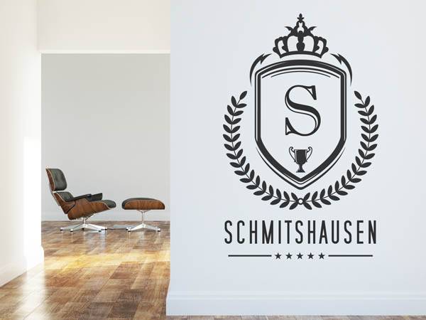 Wandtattoo Schmitshausen Wappen