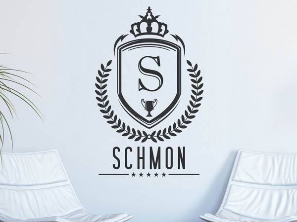 Wandtattoo Schmon Wappen
