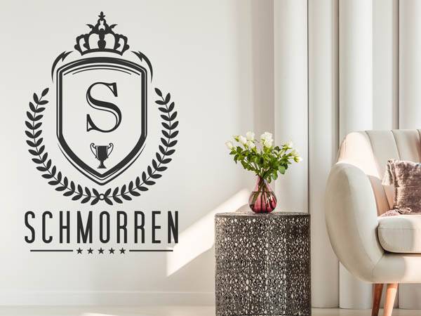 Wandtattoo Schmorren Wappen
