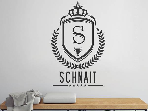 Wandtattoo Schnait Wappen