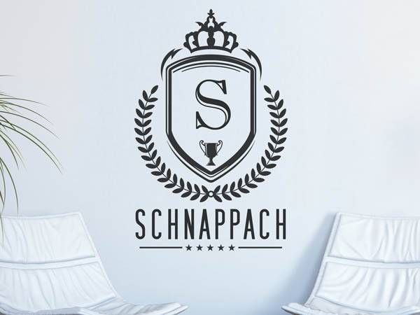 Wandtattoo Schnappach Wappen